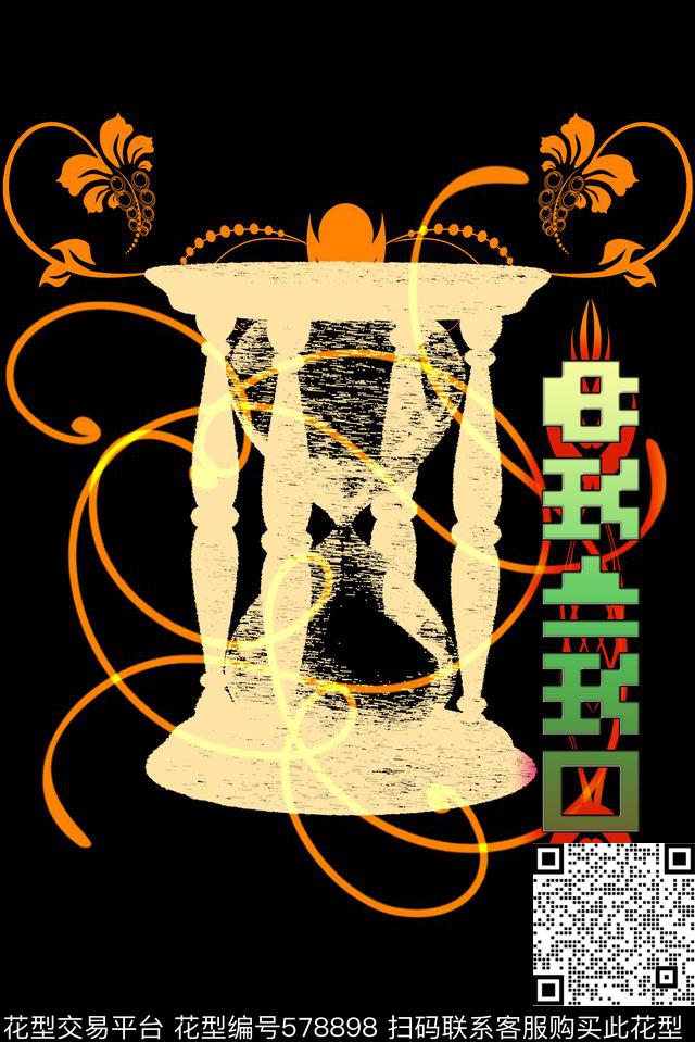 零点--男装时尚创意数码印花华亿平台下载（图片编号: 578898） - 瓦栏（Walan）