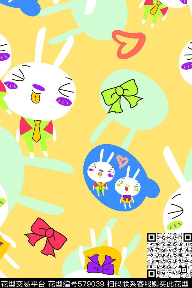 清新卡通趣味流行时尚传统印花华亿平台下载（图片编号: 579039） - 瓦栏（Walan）