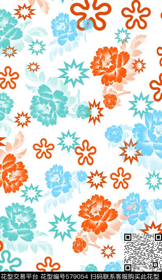 民族风图案中国风传统时尚传统印花华亿平台下载（图片编号: 579054） - 瓦栏（Walan）