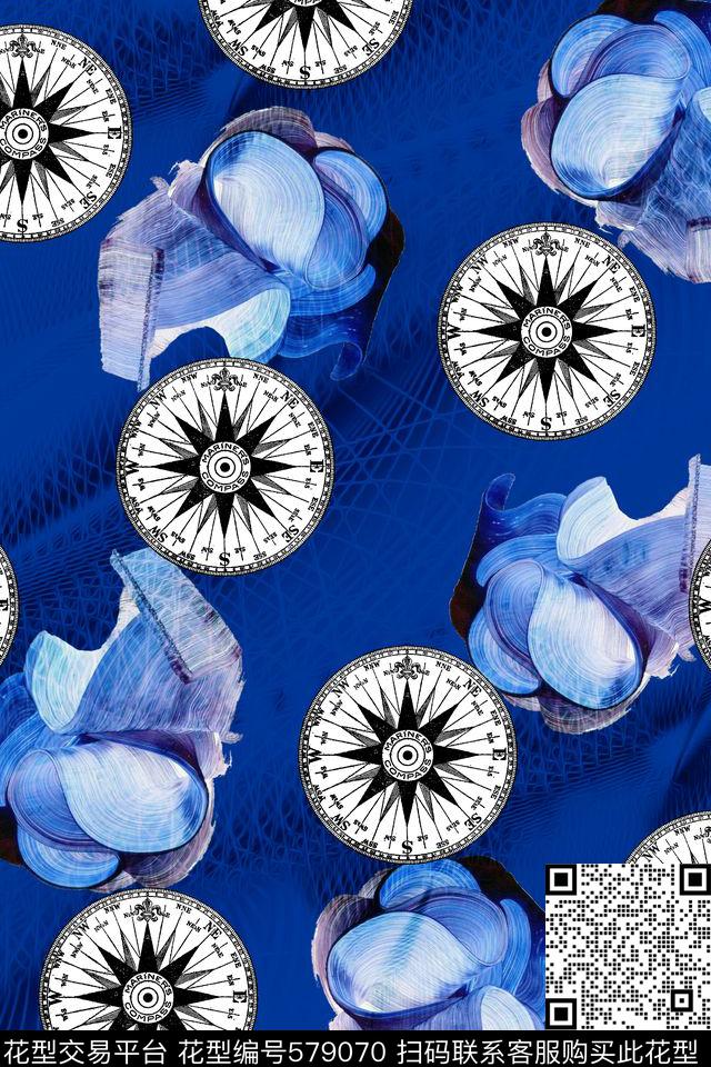 复古科技纹理刷纹数码印花华亿平台下载（图片编号: 579070） - 瓦栏（Walan）