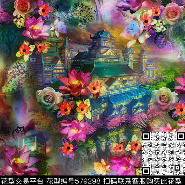 designtextilesprinting数码印花华亿平台下载（图片编号: 579298） - 瓦栏（Walan）
