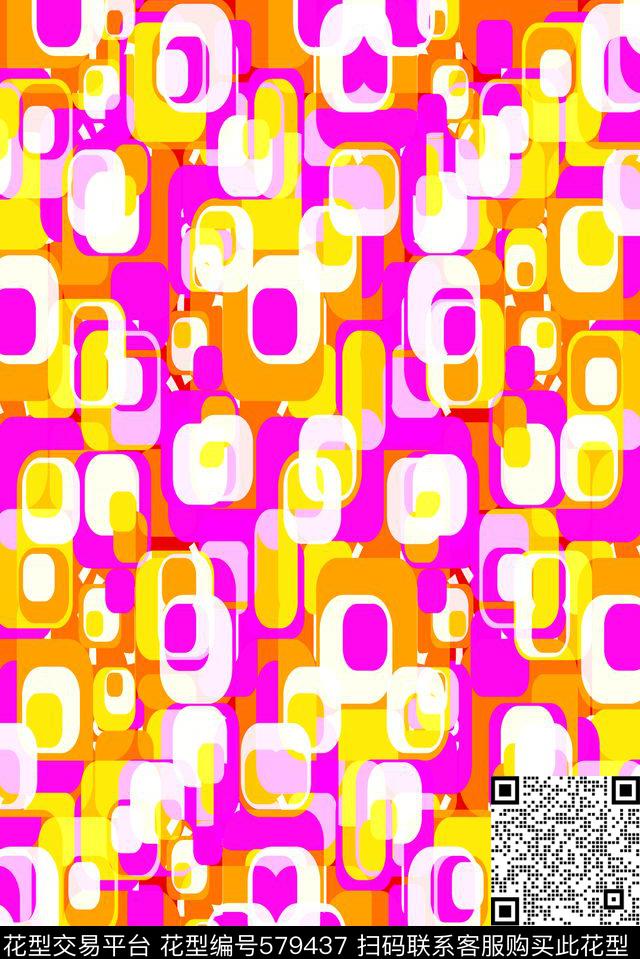 几何格子格子衫几何图形传统印花华亿平台下载（图片编号: 579437） - 瓦栏（Walan）