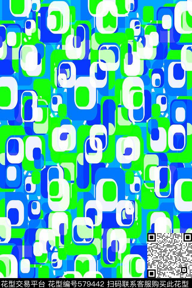 几何格子格子衫几何图形传统印花华亿平台下载（图片编号: 579442） - 瓦栏（Walan）