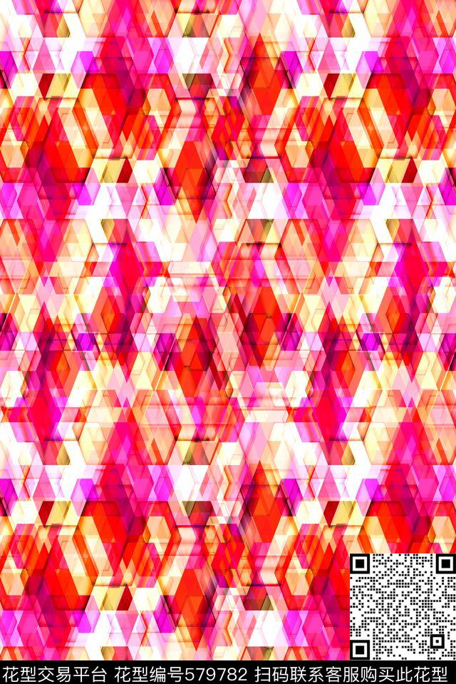 百搭几何条纹简单传统印花华亿平台下载（图片编号: 579782） - 瓦栏（Walan）