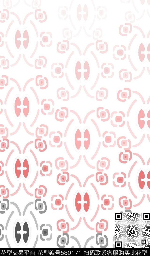 手绘涂鸦图案蝴蝶时尚清新传统印花华亿平台下载（图片编号: 580171） - 瓦栏（Walan）