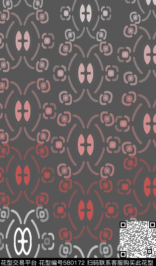 手绘涂鸦图案蝴蝶时尚清新传统印花华亿平台下载（图片编号: 580172） - 瓦栏（Walan）