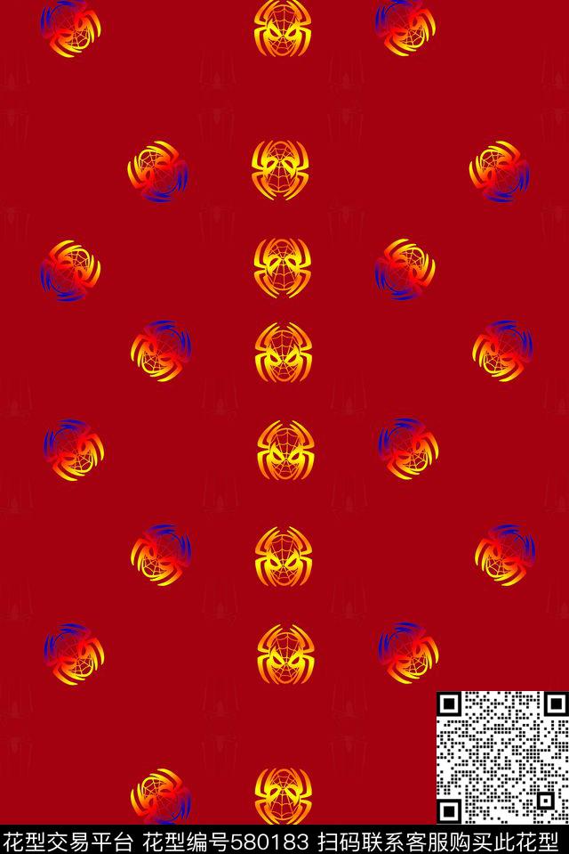 个性80后创意数码印花华亿平台下载（图片编号: 580183） - 瓦栏（Walan）