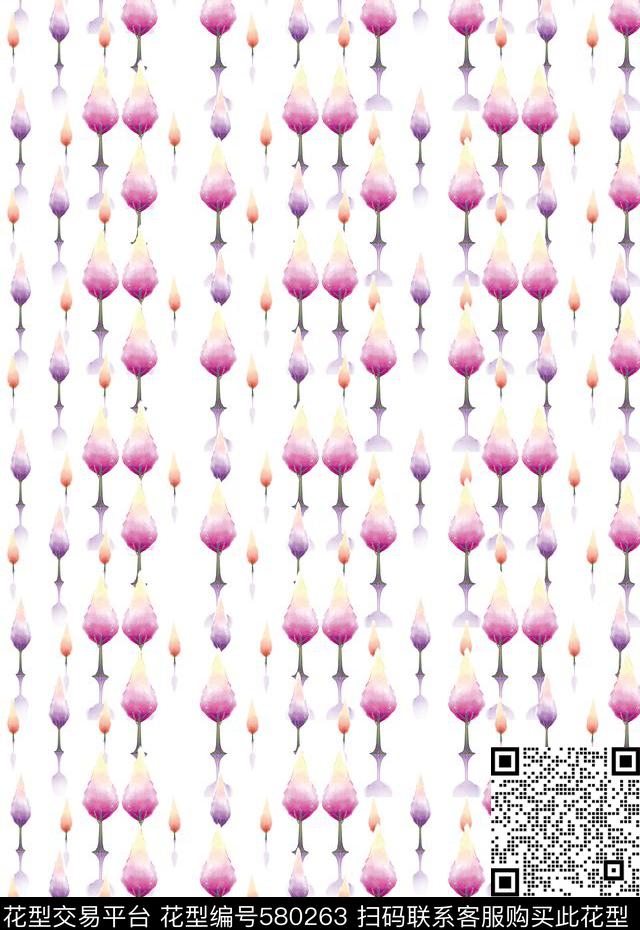 床品花卉数码华亿平台数码印花华亿平台下载（图片编号: 580263） - 瓦栏（Walan）