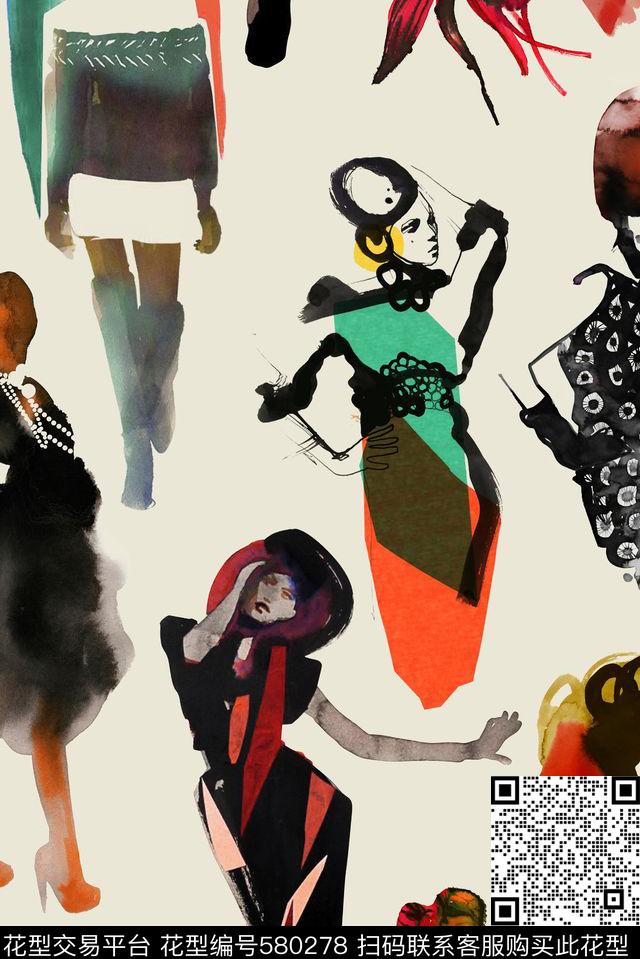 趣味人像数码·人像艺术数码印花华亿平台下载（图片编号: 580278） - 瓦栏（Walan）