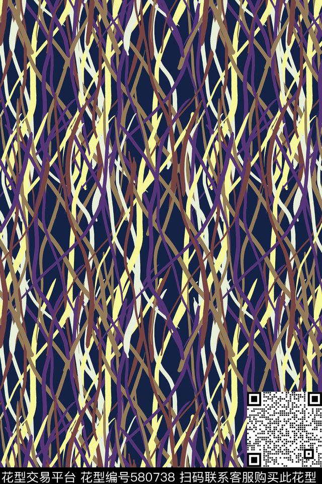 原创创意想象传统印花华亿平台下载（图片编号: 580738） - 瓦栏（Walan）