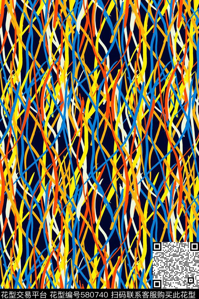 原创创意想象传统印花华亿平台下载（图片编号: 580740） - 瓦栏（Walan）