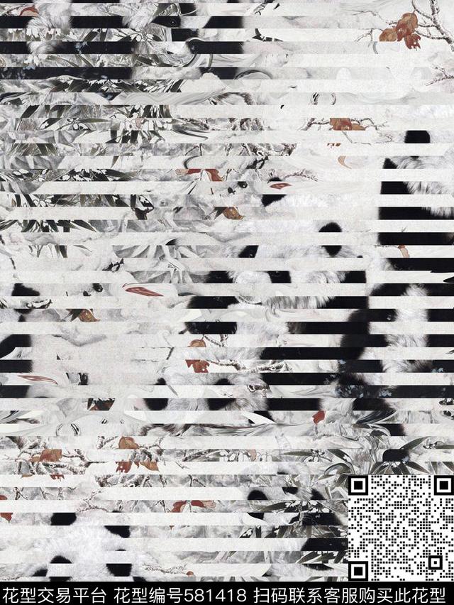 复古男装数码印花华亿平台下载（图片编号: 581418） - 瓦栏（Walan）