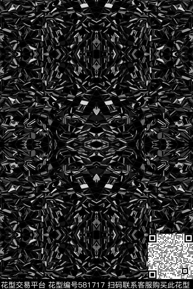 抽象男装图案玻璃碎片纹理纹理传统印花华亿平台下载（图片编号: 581717） - 瓦栏（Walan）