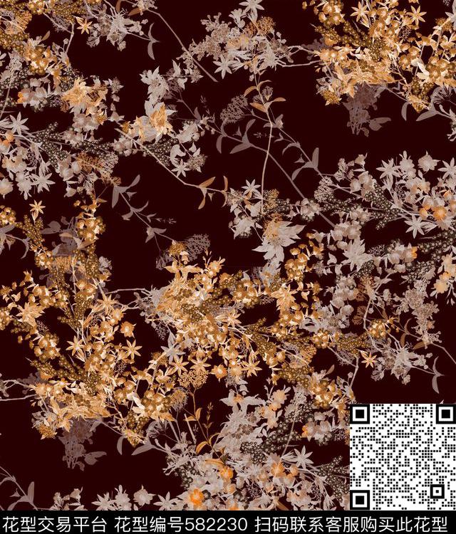 印花素材数码印花华亿平台下载（图片编号: 582230） - 瓦栏（Walan）