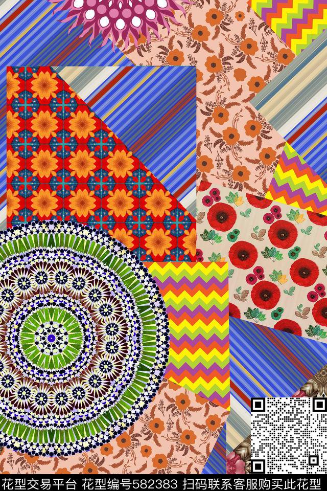 民族风女装部落风传统印花华亿平台下载（图片编号: 582383） - 瓦栏（Walan）