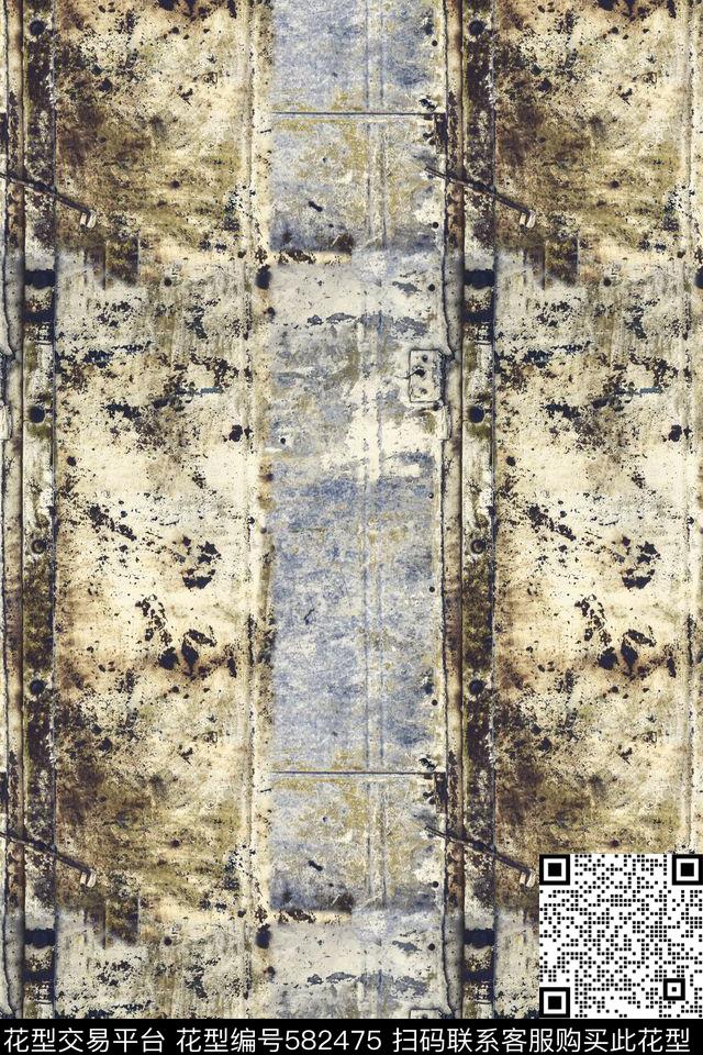 前卫纹理自然数码印花华亿平台下载（图片编号: 582475） - 瓦栏（Walan）