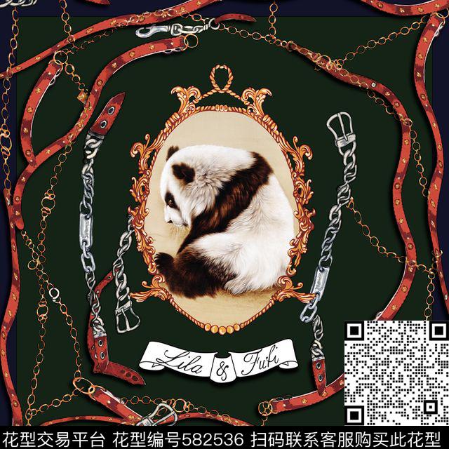 民族风动物数码印花华亿平台下载（图片编号: 582536） - 瓦栏（Walan）