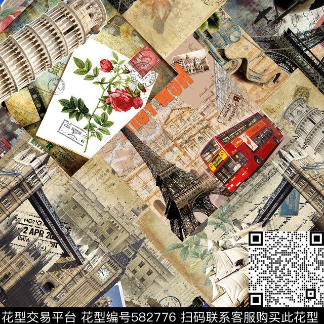 景观建筑景观数码印花华亿平台下载（图片编号: 582776） - 瓦栏（Walan）