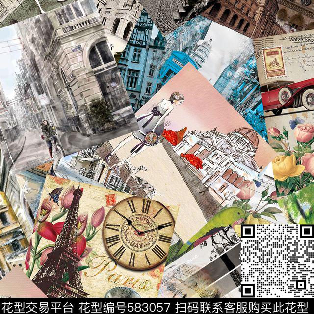 风景景观照片数码印花华亿平台下载（图片编号: 583057） - 瓦栏（Walan）