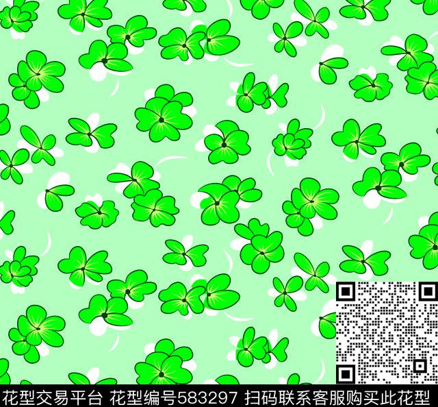 大牌花花朵小花传统印花华亿平台下载（图片编号: 583297） - 瓦栏（Walan）