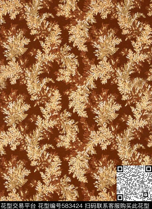 欧式底纹底纹传统印花华亿平台下载（图片编号: 583424） - 瓦栏（Walan）