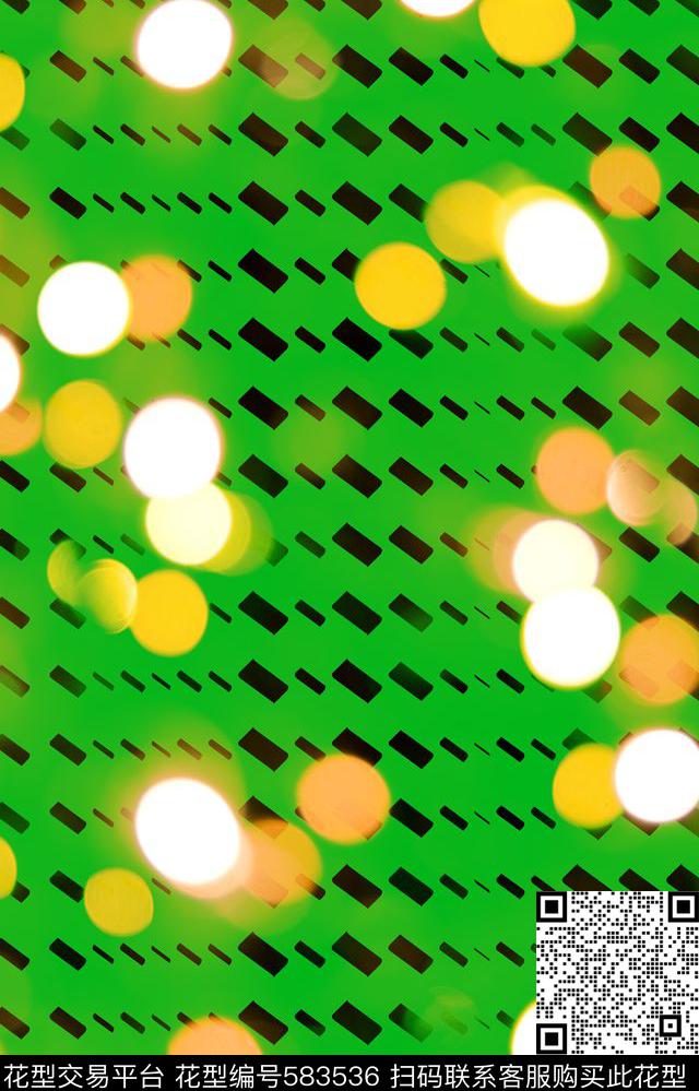 抽象几何光影数码印花华亿平台下载（图片编号: 583536） - 瓦栏（Walan）