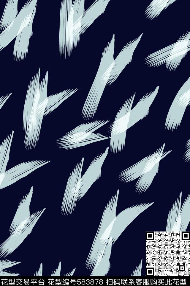 抽象女装竹子传统印花华亿平台下载（图片编号: 583878） - 瓦栏（Walan）