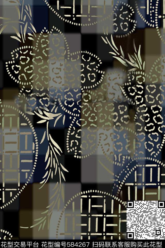 印花素材传统印花华亿平台下载（图片编号: 584267） - 瓦栏（Walan）