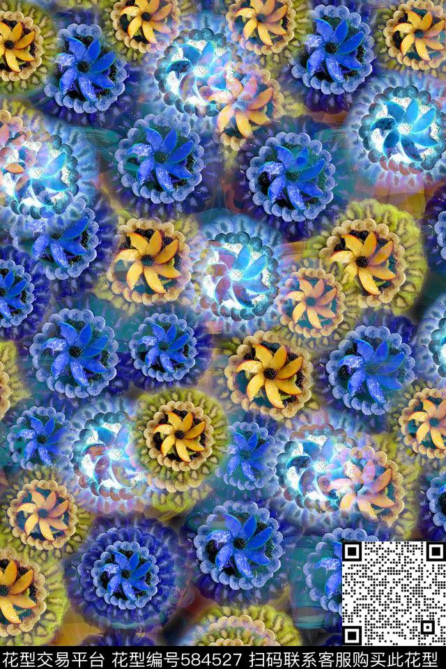 数码华亿平台时尚果盘数码印花华亿平台下载（图片编号: 584527） - 瓦栏（Walan）