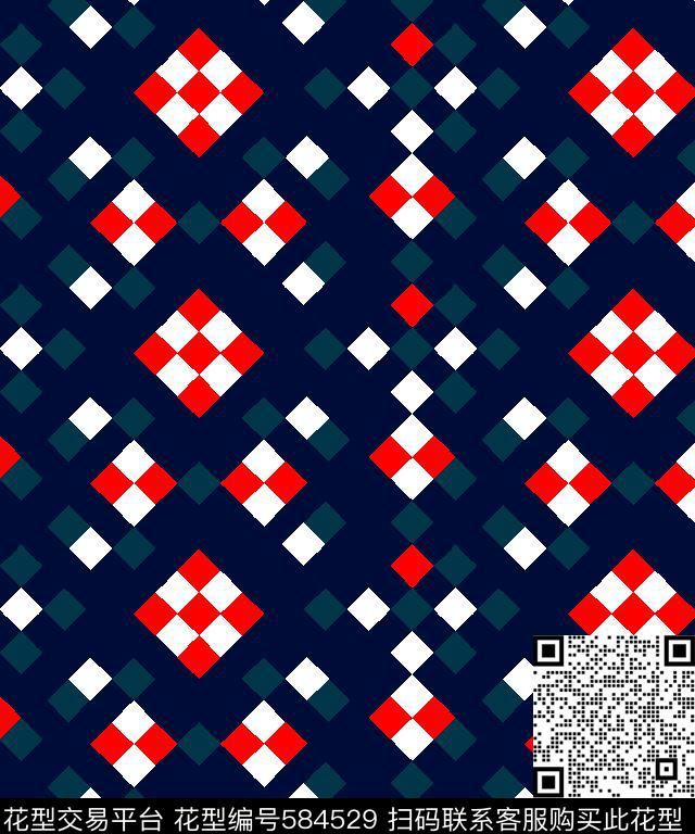 潮流几何几何男装衬衫传统印花华亿平台下载（图片编号: 584529） - 瓦栏（Walan）