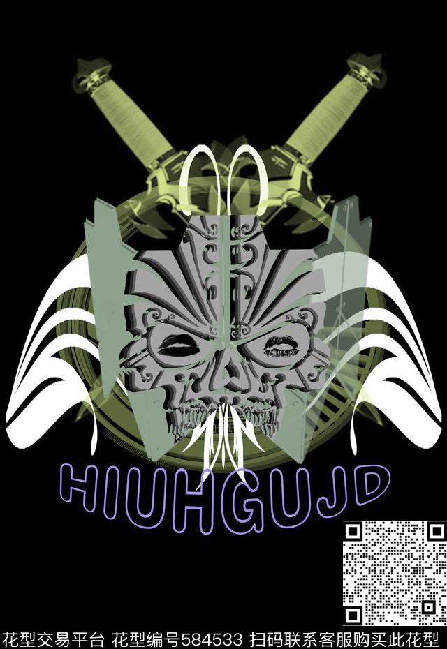 零点--男装创新自由数码印花华亿平台下载（图片编号: 584533） - 瓦栏（Walan）