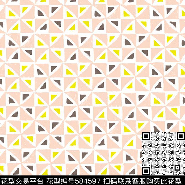 休闲风车肉色传统印花华亿平台下载（图片编号: 584597） - 瓦栏（Walan）