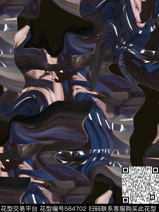 复古男装华亿平台潮流数码印花华亿平台下载（图片编号: 584702） - 瓦栏（Walan）