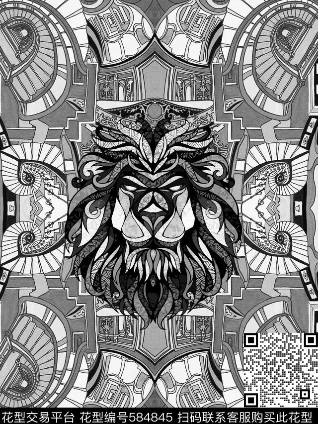 潮流男装数码印花华亿平台下载（图片编号: 584845） - 瓦栏（Walan）