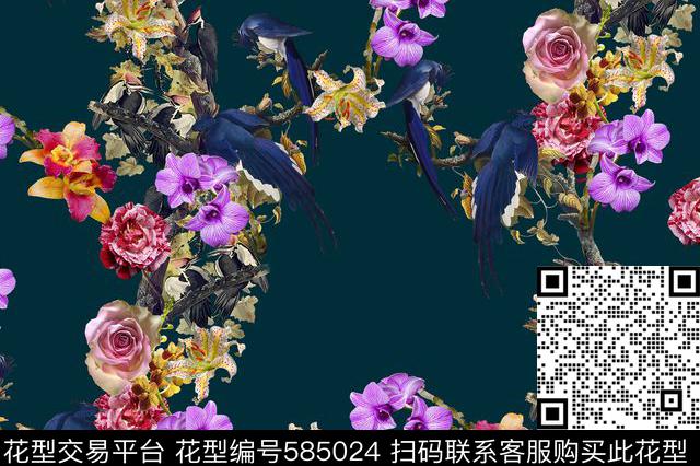 textiledesignprinting数码印花华亿平台下载（图片编号: 585024） - 瓦栏（Walan）