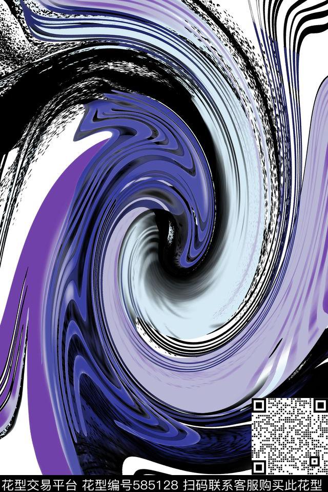 佩斯利螺旋抽象传统印花华亿平台下载（图片编号: 585128） - 瓦栏（Walan）