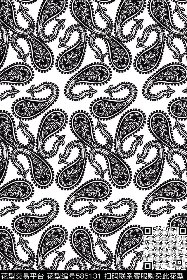 佩斯利火腿纹腰果民族风传统印花华亿平台下载（图片编号: 585131） - 瓦栏（Walan）