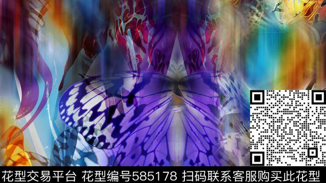 动物昆虫数码数码印花华亿平台下载（图片编号: 585178） - 瓦栏（Walan）