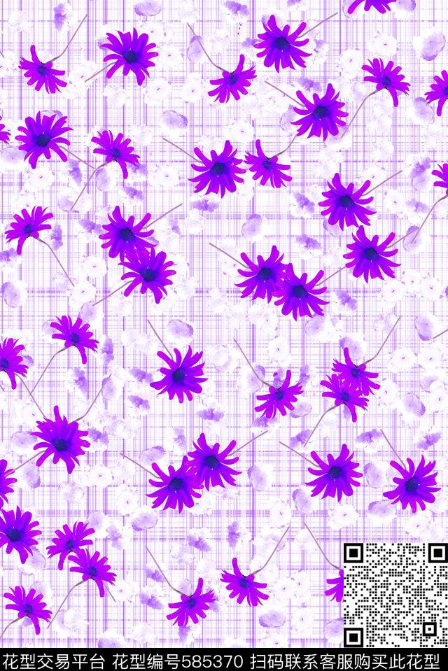 小碎花数码印花华亿平台下载（图片编号: 585370） - 瓦栏（Walan）