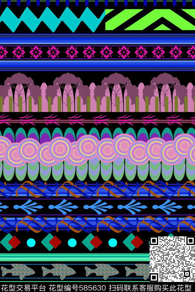 云纹传统华亿平台民族风传统印花华亿平台下载（图片编号: 585630） - 瓦栏（Walan）