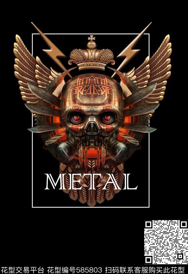 立体3D雕塑3D金属3D立体数码印花华亿平台下载（图片编号: 585803） - 瓦栏（Walan）