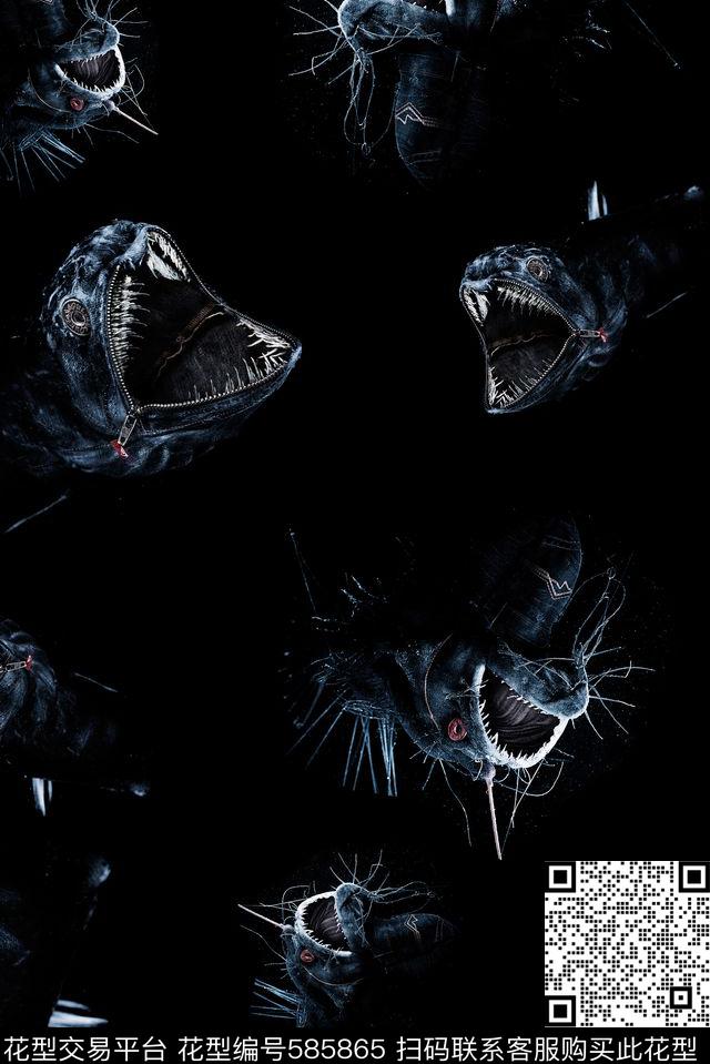 欧美大牌风格时尚复古数码印花华亿平台下载（图片编号: 585865） - 瓦栏（Walan）