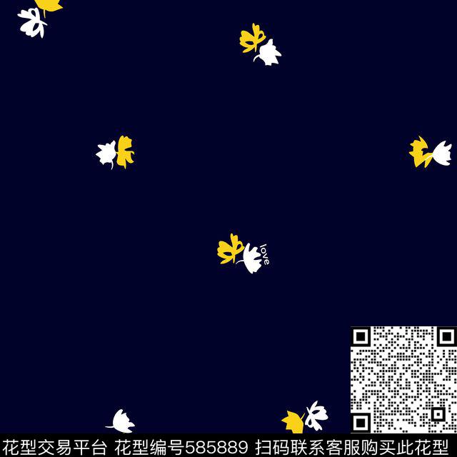 2016春夏女装韩风小碎花传统印花华亿平台下载（图片编号: 585889） - 瓦栏（Walan）