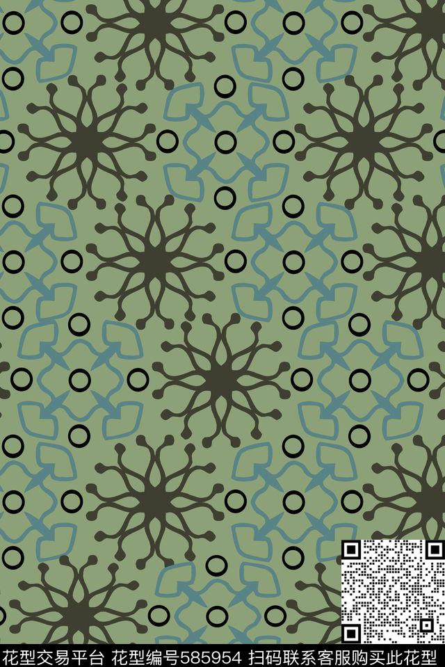 零点--传统零点--男装民族风传统印花华亿平台下载（图片编号: 585954） - 瓦栏（Walan）