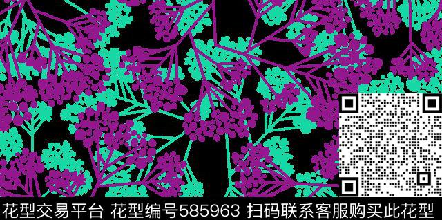 欧美花卉2017年冬季新款传统印花华亿平台下载（图片编号: 585963） - 瓦栏（Walan）