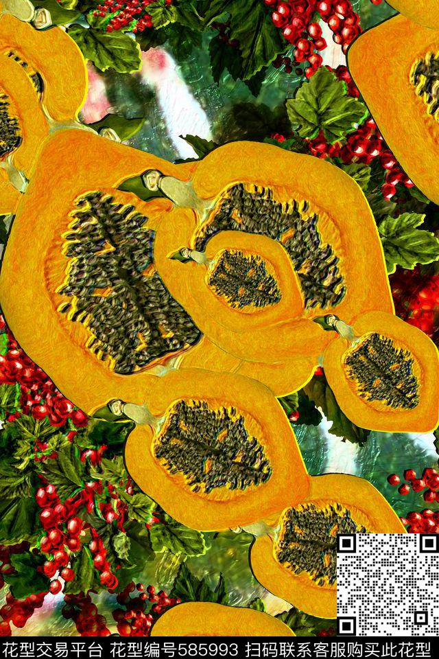 连衣裙半身裙家纺衬衫数码印花华亿平台下载（图片编号: 585993） - 瓦栏（Walan）