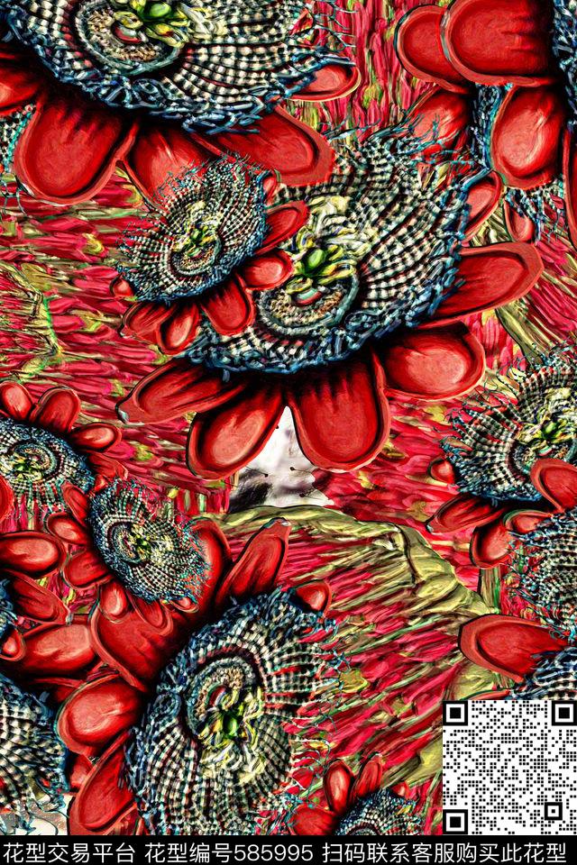 东南亚土耳其风格地毯数码印花华亿平台下载（图片编号: 585995） - 瓦栏（Walan）