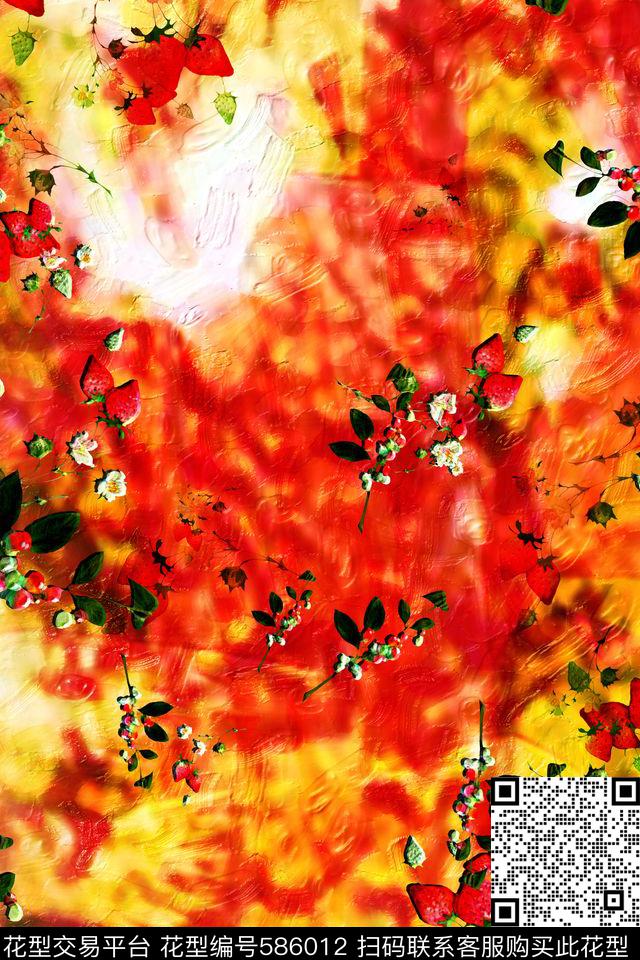 民族风连衣裙半身裙衬衫数码印花华亿平台下载（图片编号: 586012） - 瓦栏（Walan）