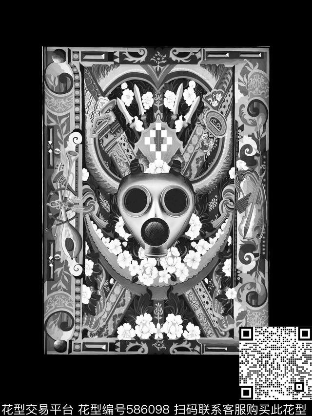 潮流男装数码印花华亿平台下载（图片编号: 586098） - 瓦栏（Walan）