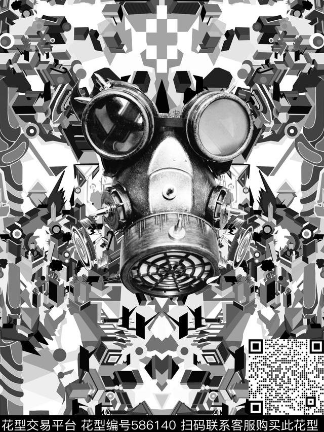 潮流男装数码印花华亿平台下载（图片编号: 586140） - 瓦栏（Walan）